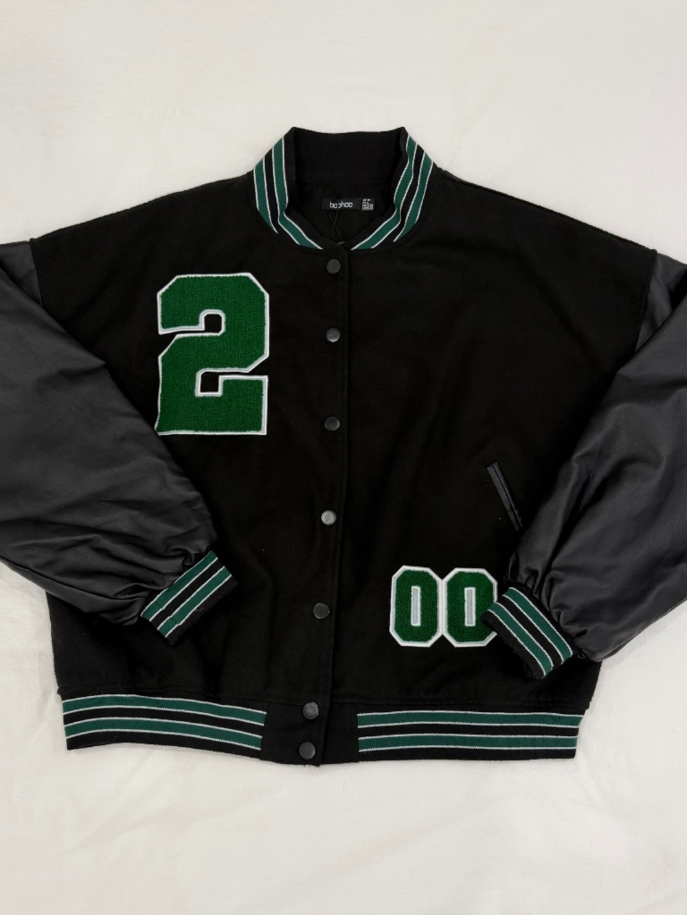 Boohoo Oversized Varsity Jacket